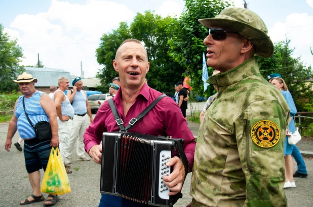 День ВДВ в Барнауле.