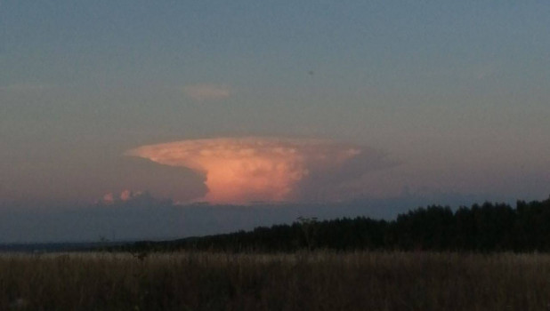Облако над Казанью.