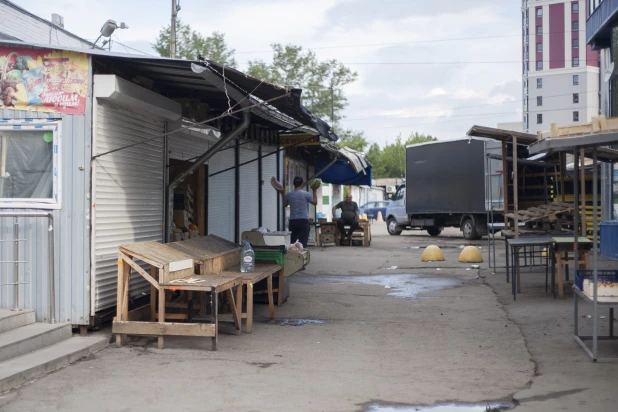 Арбузы на Новом рынке.