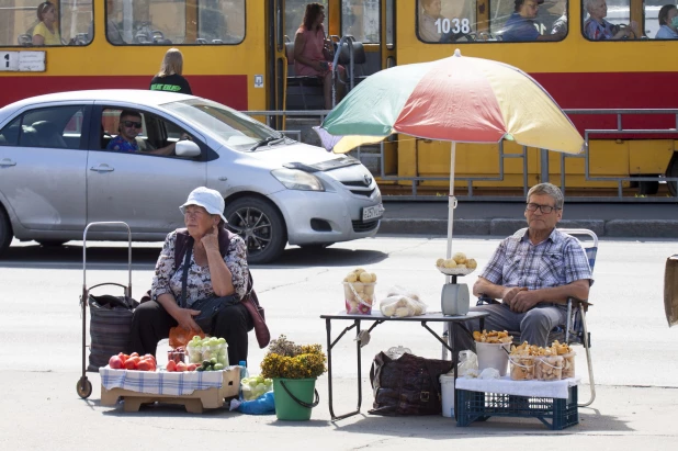 Лисички продают в Барнауле.