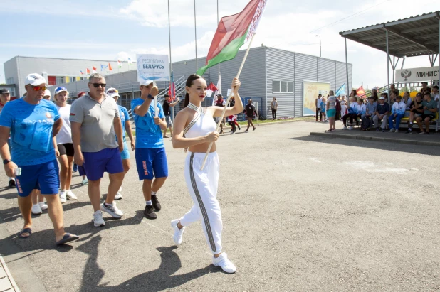 Соревнования на гребном канале в Барнауле. 