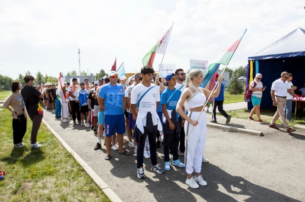 Соревнования на гребном канале в Барнауле. 