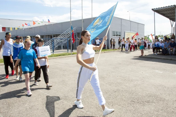 Соревнования на гребном канале в Барнауле. 