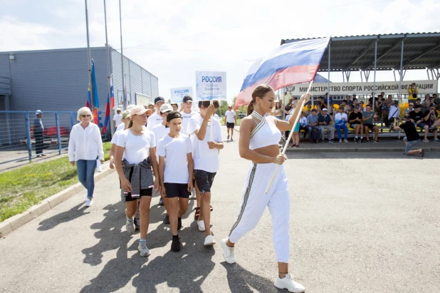 Соревнования на гребном канале в Барнауле. 