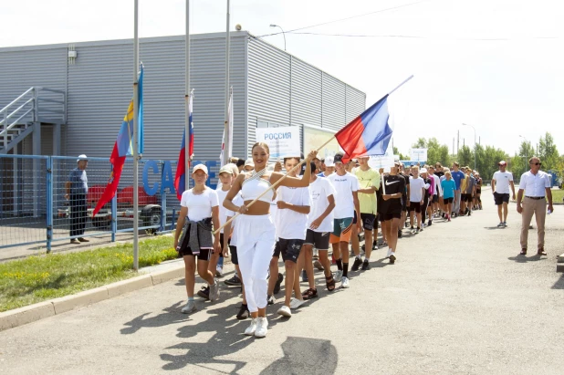 Соревнования на гребном канале в Барнауле. 