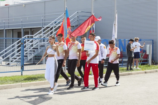 Соревнования на гребном канале в Барнауле. 