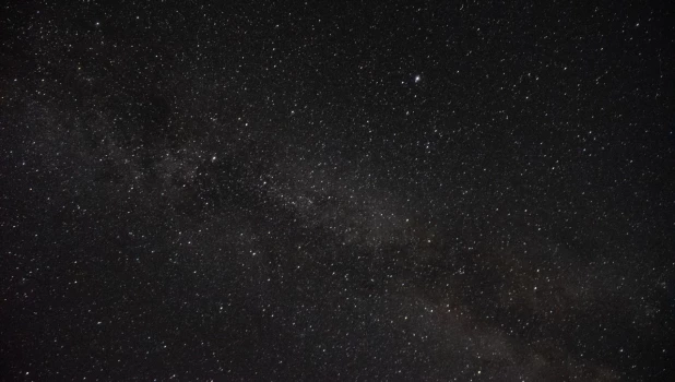 Звездное небо в Алтайском крае.