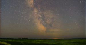 Звездное небо в Алтайском крае.