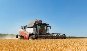 Зерноуборочный комбайн.