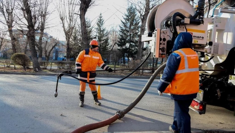 Промывка сетей.