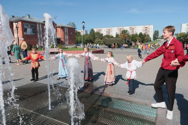 День флага ЗАТО Сибирский.