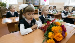 Первое сентября в школе