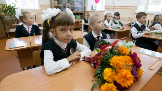 Первое сентября в школе