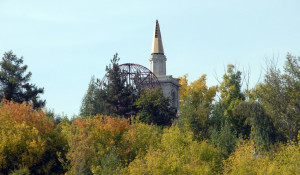 Нагорный парк до реконструкции, 2015 год
