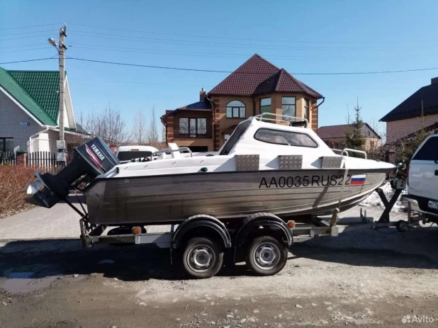 Прет как пушка. Катер Wyatboat продают в Барнауле за 650 тыс. рублей