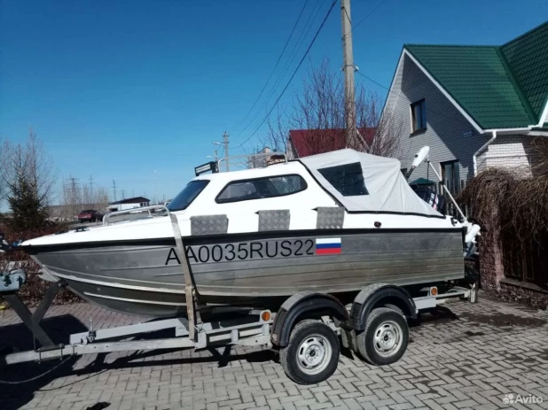 Прет как пушка. Катер Wyatboat продают в Барнауле за 650 тыс. рублей