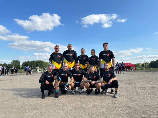 Взвод «Top Team Siberia — Battеrade» на «Гонке героев».
