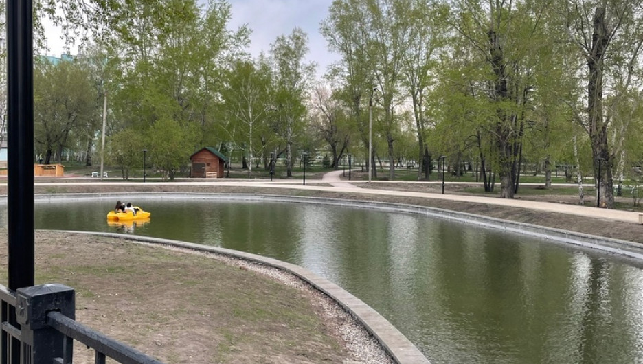 В парке "Изумрудном" прошла финальная реконструкция.