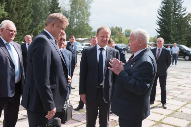 Визит Томенко в Бийск.