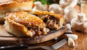 Пирог с мясом.