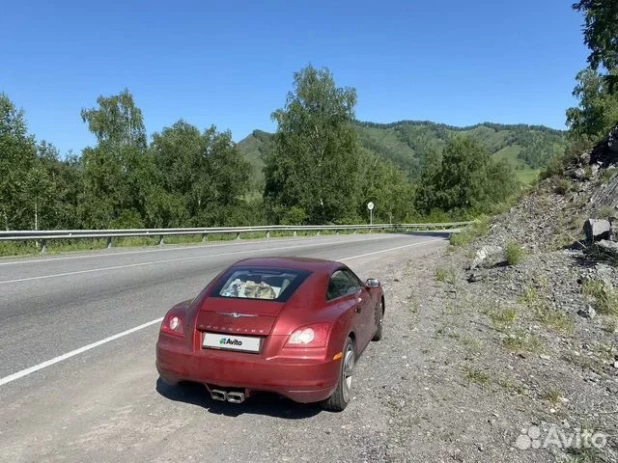 Маленький да удаленький. Chrysler Crossfire продают в Барнауле за 900 тыс. рублей.