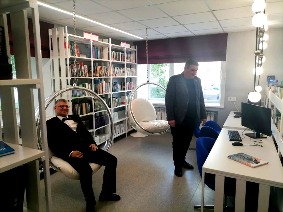 В Новоалтайске торжественно открыли модернизированную библиотеку-филиал № 3 Центральной городской библиотеки.