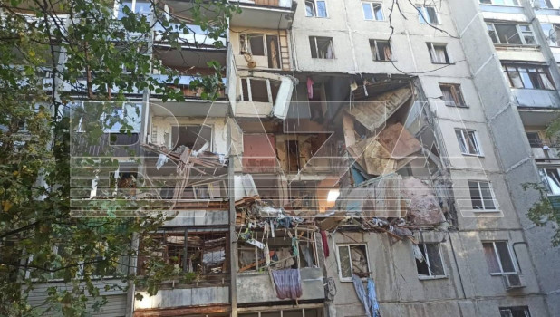 Сильный взрыв произошел в одной из квартир в Балашихе. 