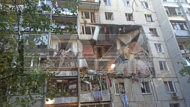 Сильный взрыв произошел в одной из квартир в Балашихе. 