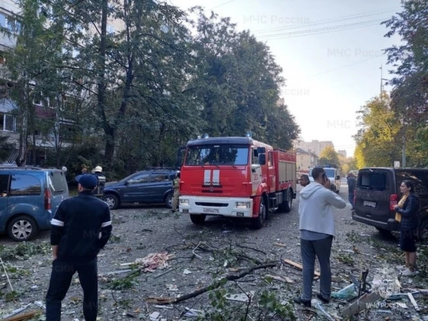 Последствия взрыва в Балашихе. Фото.