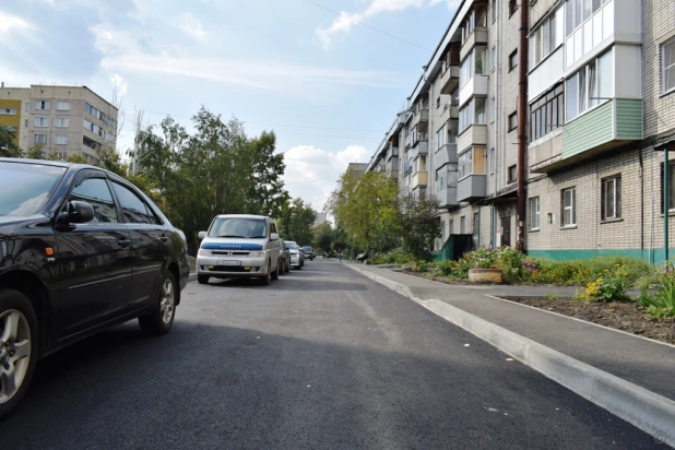 В Барнауле заканчивается благоустройство дворов по нацпроекту.