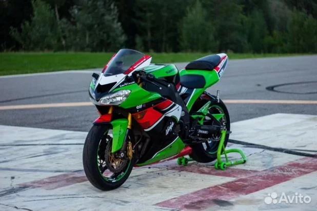 Сочный Kawasaki ninja продают в Барнауле за 500 тыс. рублей