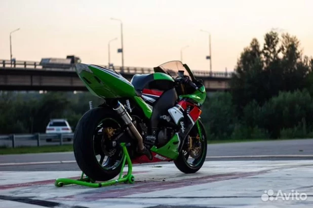 Сочный Kawasaki ninja продают в Барнауле за 500 тыс. рублей