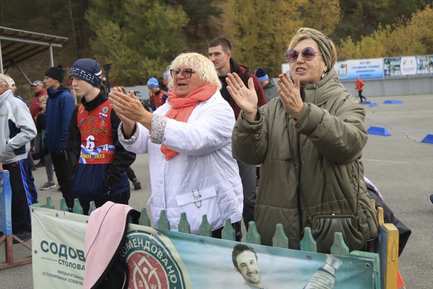 В Барнауле на биатлонном комплексе состоялась «Эстафета поколений».