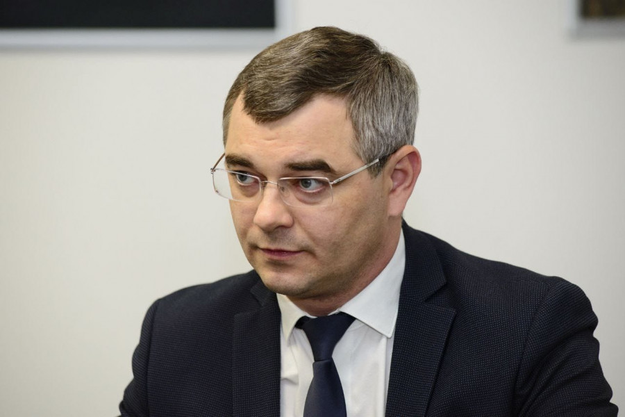 Руководитель компании ООО «Газпром газораспределение Барнаул» Евгений Григоренко.