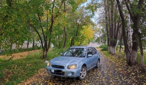 Малышку Subaru в очень нежном цвете продают в Барнауле за 465 тыс. рублей.