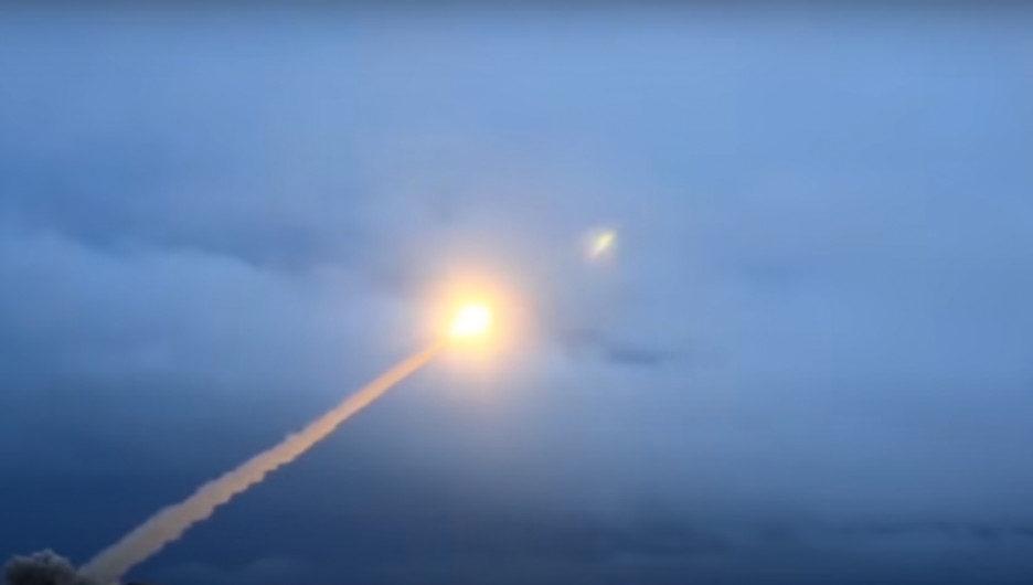 Летные испытания крылатой ракеты "Буревестник".