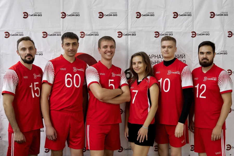 Волейбольная команда «Сибэнергомаш-БКЗ».