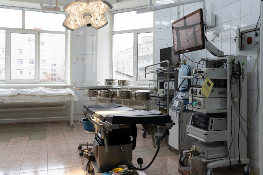 Новое оборудование в Краевой клинической больнице скорой медицинской помощи