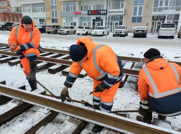 Реконструкция моста, ноябрь 2023.