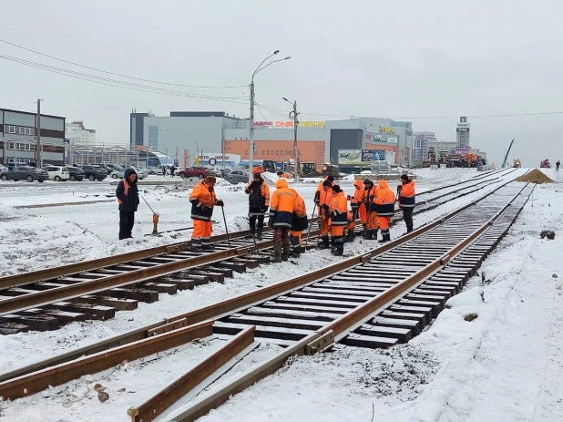 Реконструкция моста, ноябрь 2023.