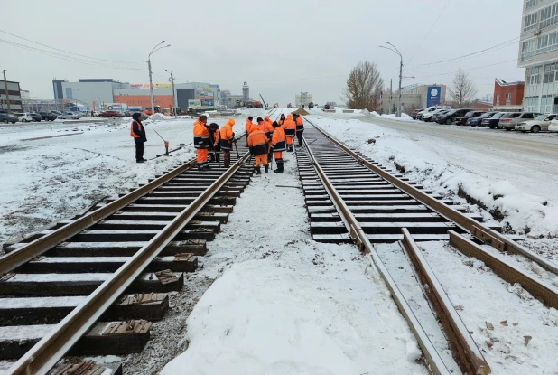 Реконструкция моста, ноябрь 2023.