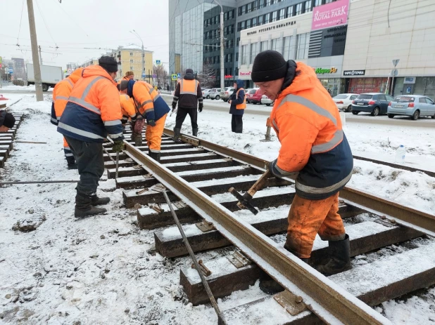 Реконструкция моста, ноябрь 2023.