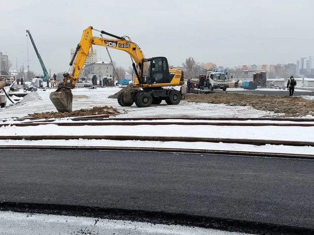 Реконструкция моста, ноябрь 2023.