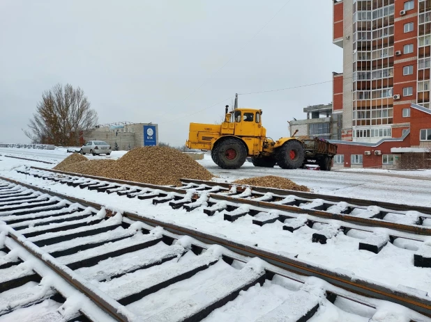 Реконструкция моста, ноябрь 2023.