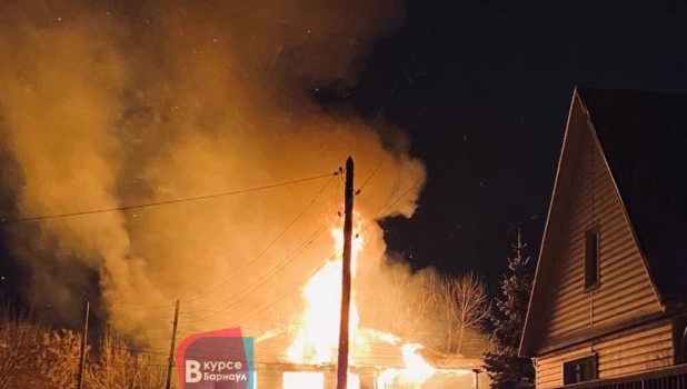Пожар на ул. Кольцова