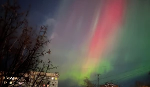 Северное сияние в России.