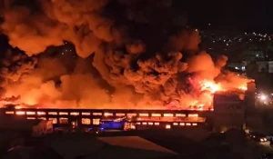 Пожар в Улан-Удэ