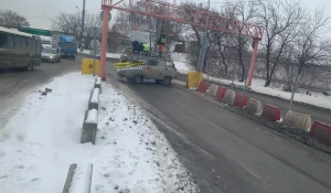 В Барнауле временно ограничен въезд на Старый мост 