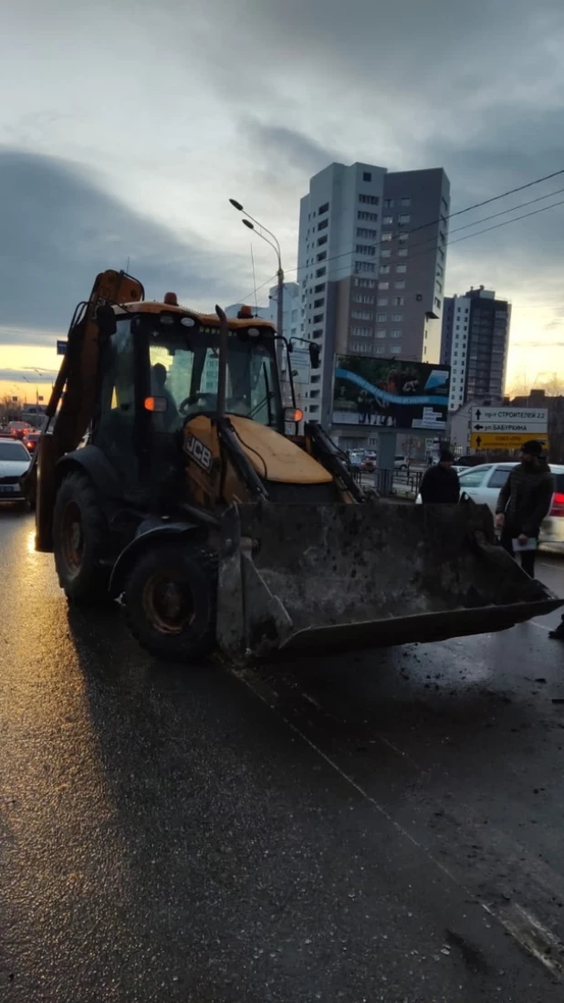 Массовое ДТП на Павловском тракте