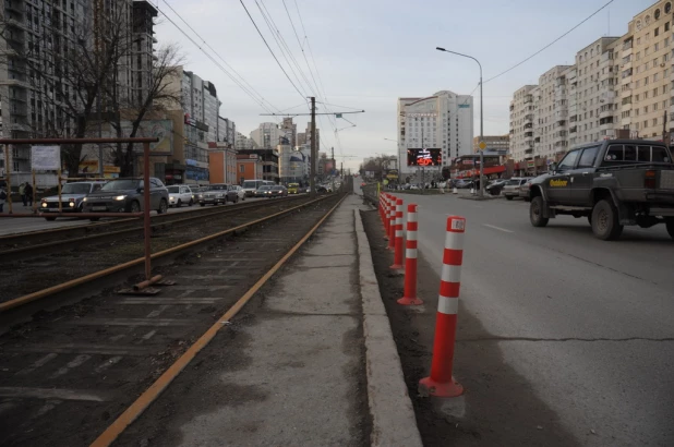 Перекресток на пр. Красноармейском. 